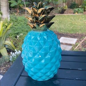 Ceramic Pineapple tropical decor
